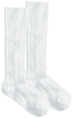 Cable Knee Socks