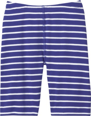 Opposite Stripe Bike Shorts