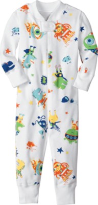 Night Night Baby Sleepers In Pure Organic Cotton