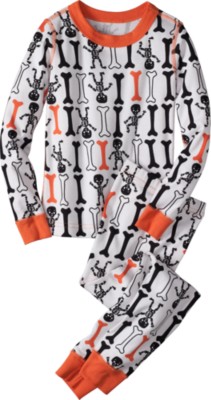 Happy Halloween Long Johns In Organic Cotton