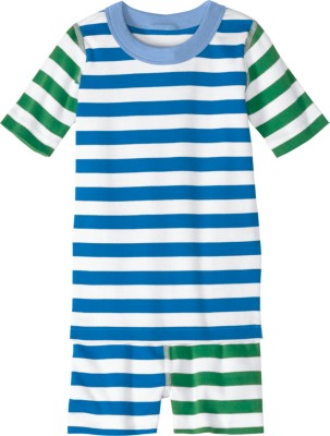 Short John Pajamas In Organic Cotton 