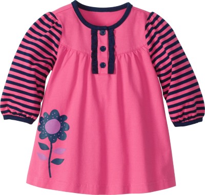 Cozy Baby Button Dress
