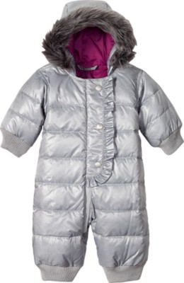 Shiny Puffer Snowsuit