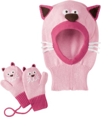 Who's That Hat & Mittens