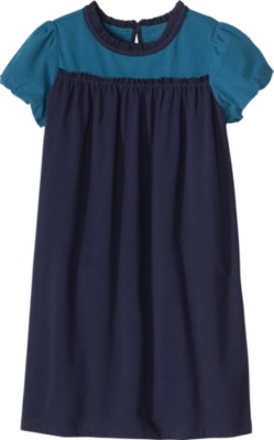 Hanna Andersson Two Tone Slipover Dress