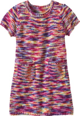 Hanna Andersson Yarn Basket Sweater Dress