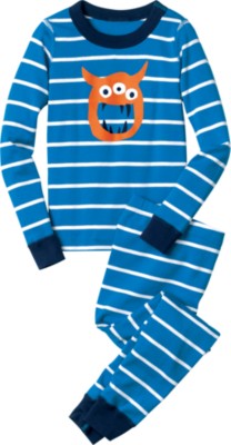 Long John Pajamas In Organic Cotton