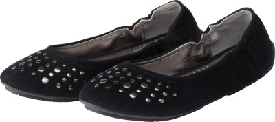 Suede Ballet Flats