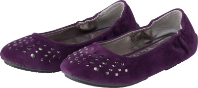 Suede Ballet Flats