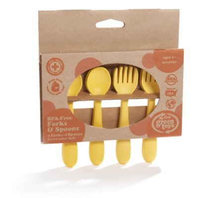 Green Toys BPA-Free Feeding Spoons/Forks