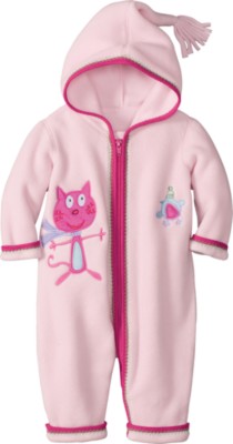 Nordic Fleece Baby Bunting