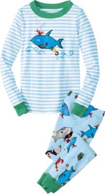 Long John Pajamas In Organic Cotton