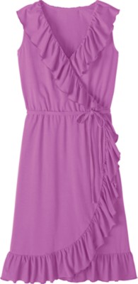 Sleeveless Wrap Dress
