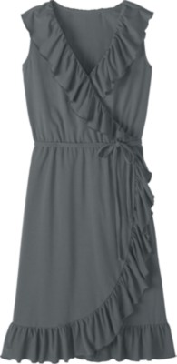 Sleeveless Wrap Dress