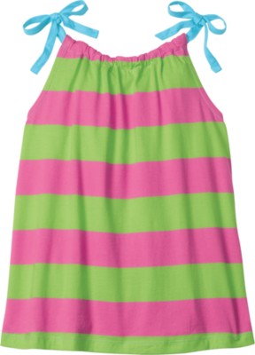 Stripey Pillowcase Tops