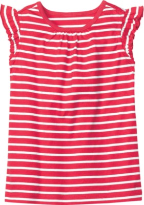 Ruffle Sleeve Tee