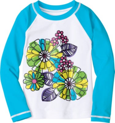 Sun-Ready Rash Guard Tee