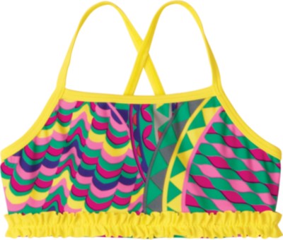 Make A Splash Ruffle Swim Top