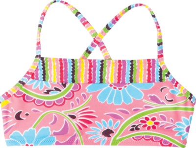 Flower Song Reversible Swim Top