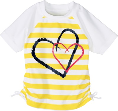 Ruched Rash Guard Tee