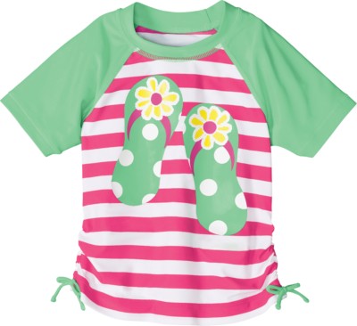 Ruched Rash Guard Tee