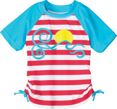Ruched Rash Guard Tee