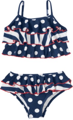 Stripey Dot Two Piece