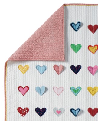 Reversible Hearts Aflutter Quilt Quilts