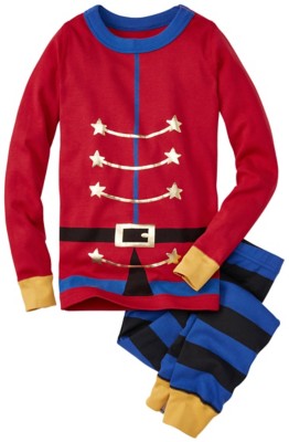 Kids Long John Pajamas In Organic Cotton